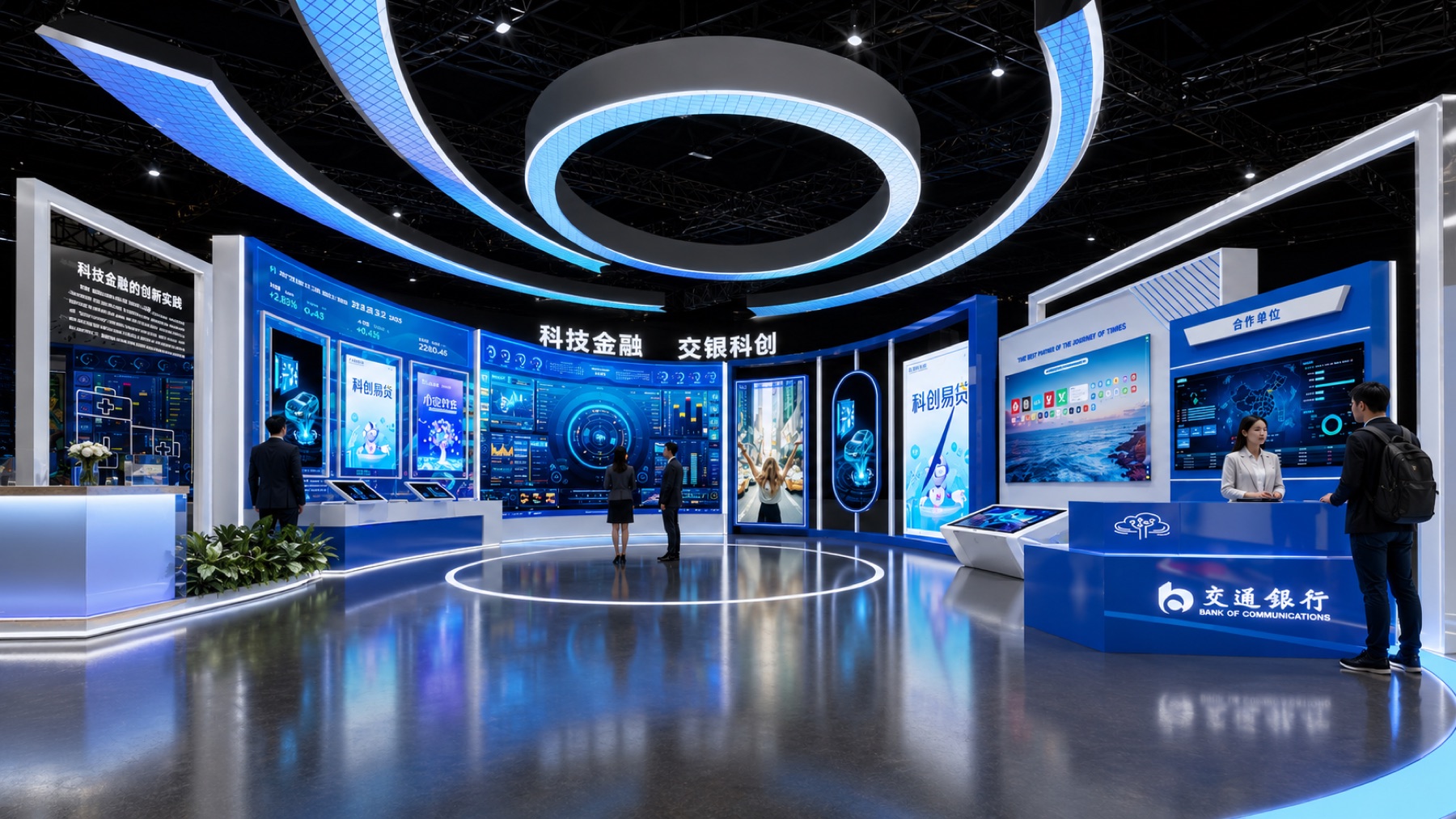 交通银行金融展项目展示图8