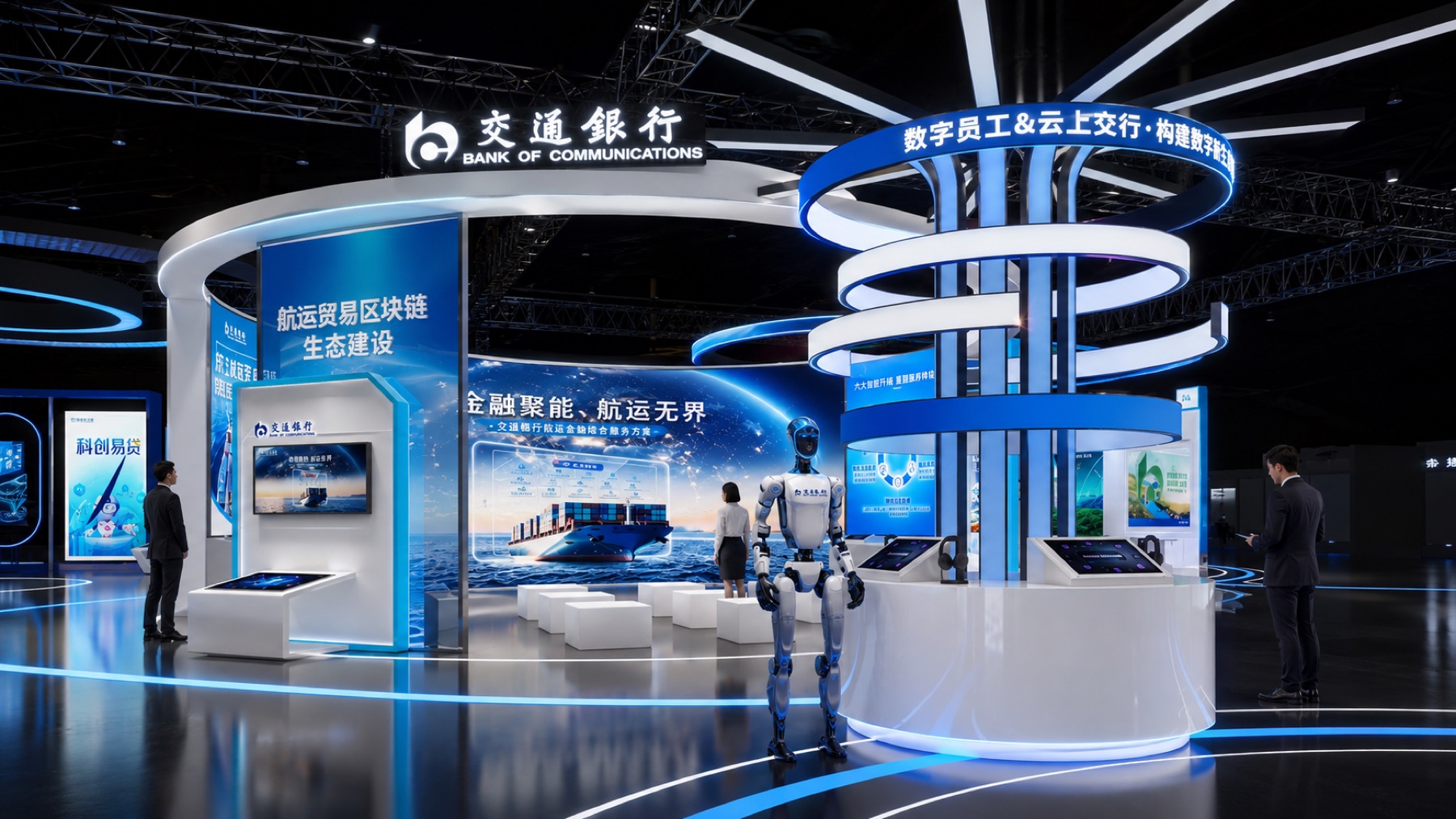 交通银行金融展项目展示图9