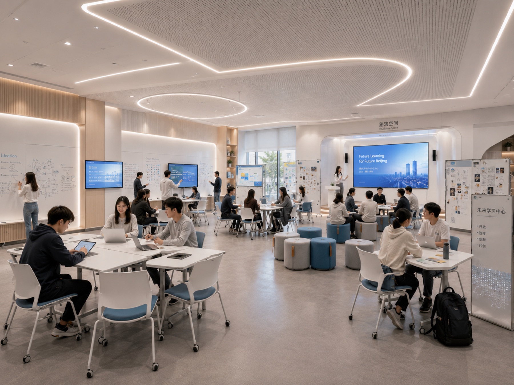 北京联合大学未来学习中心项目展示图4
