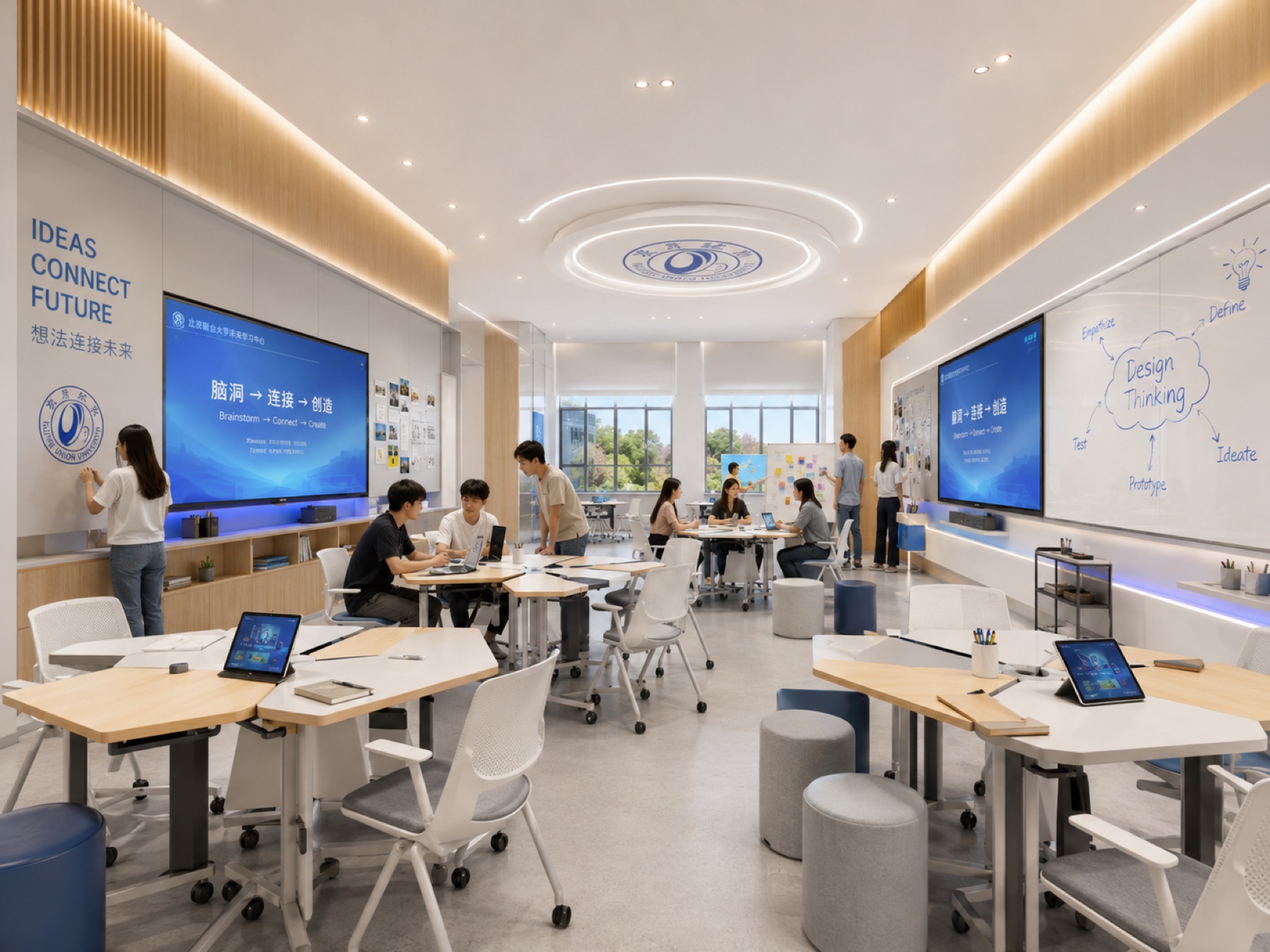 北京联合大学未来学习中心项目展示图14