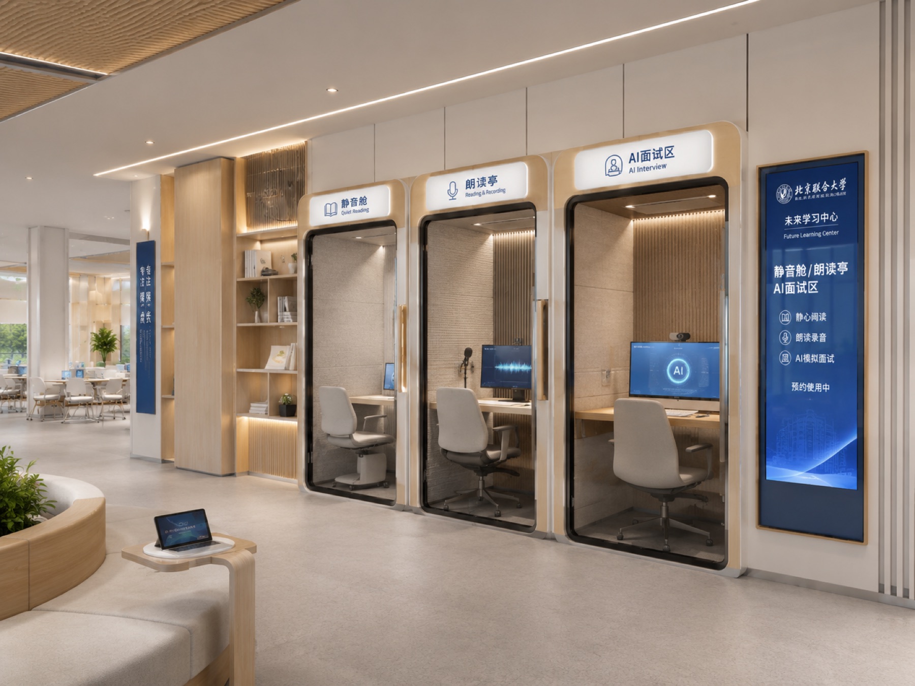 北京联合大学未来学习中心项目展示图18