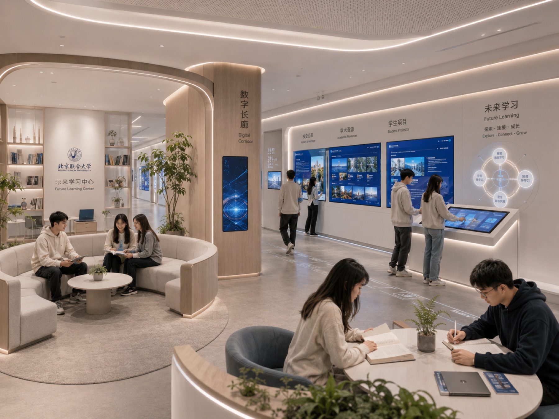 北京联合大学未来学习中心项目展示图21