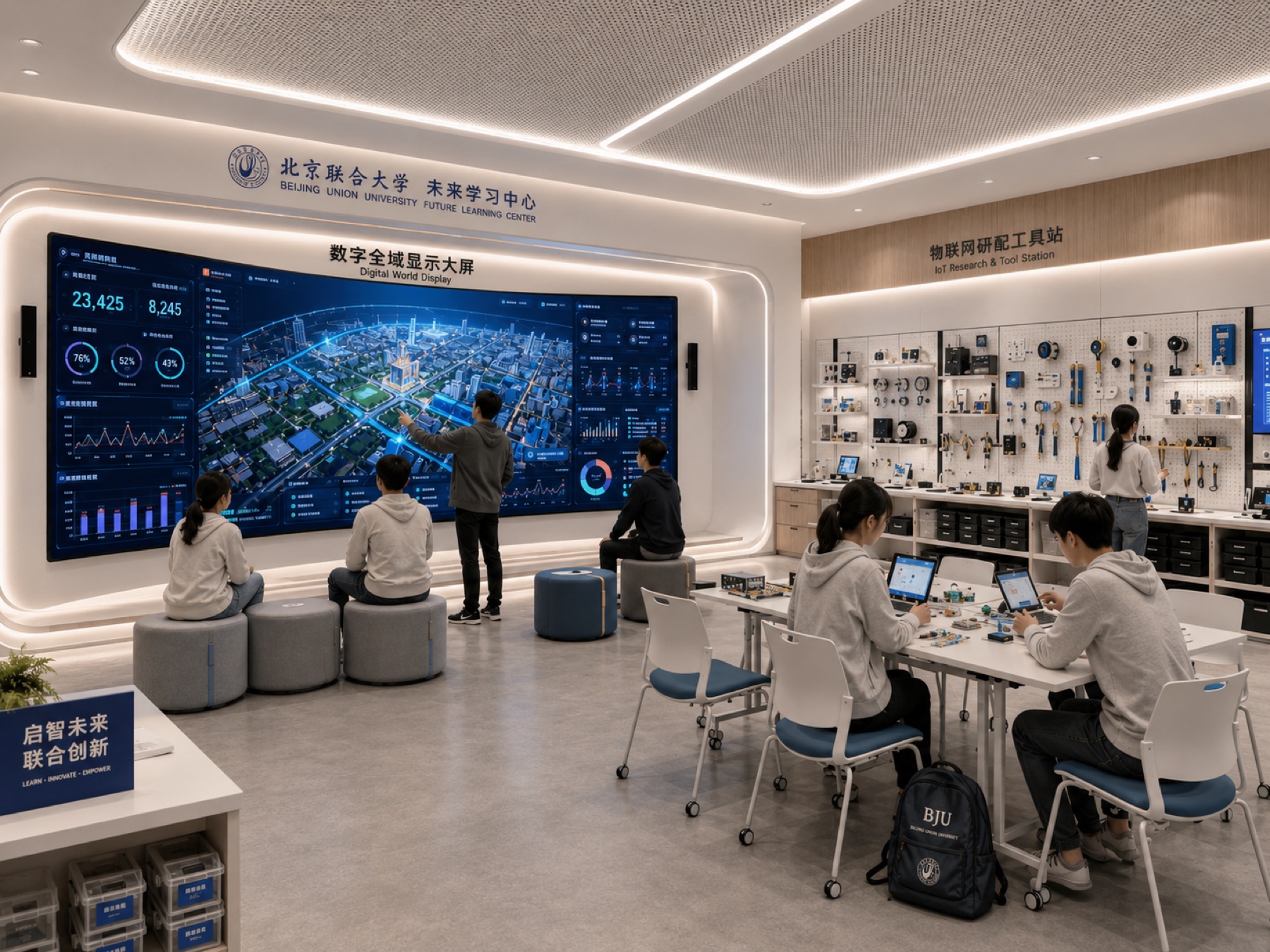 北京联合大学未来学习中心项目展示图22