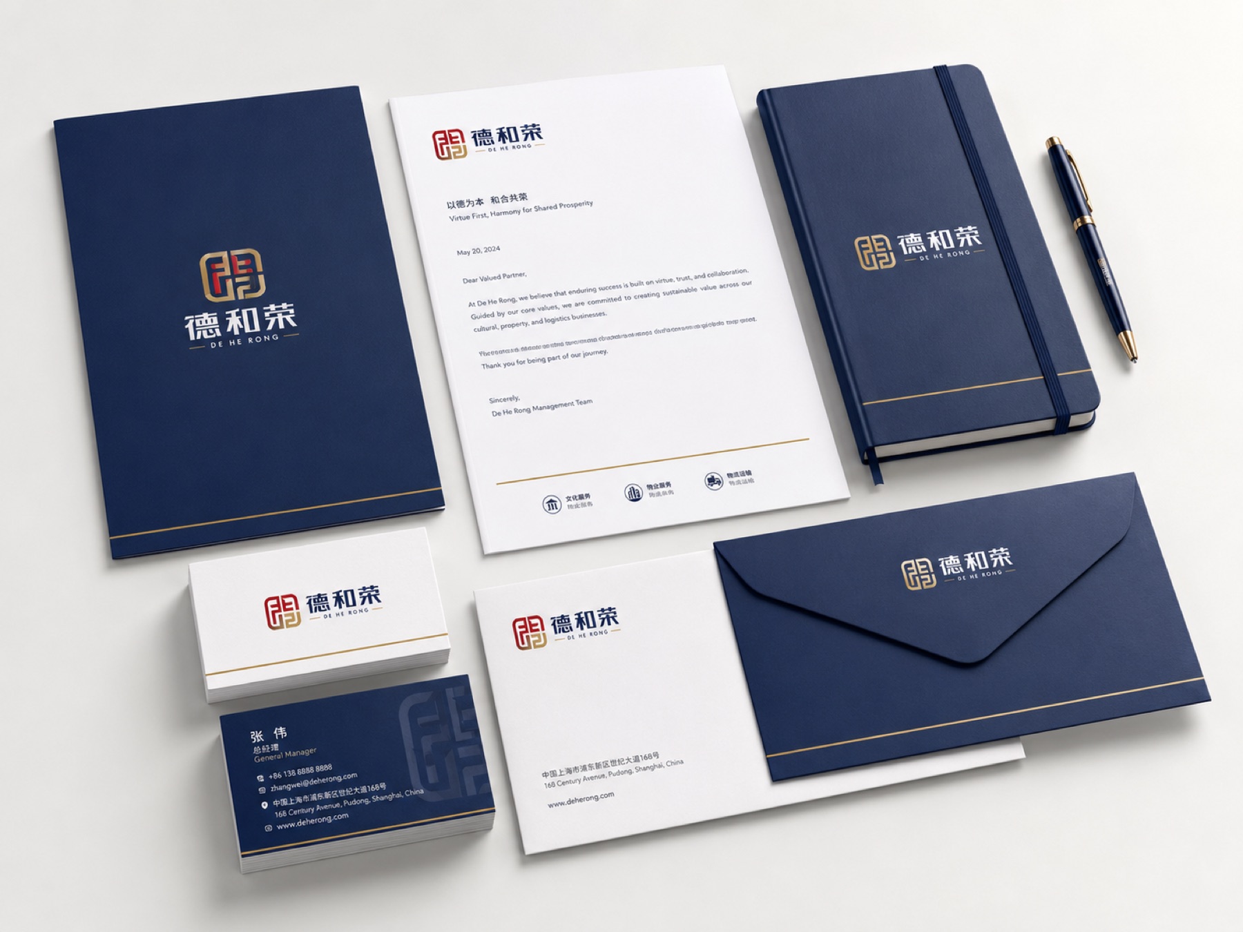 德和荣品牌形象项目展示图4