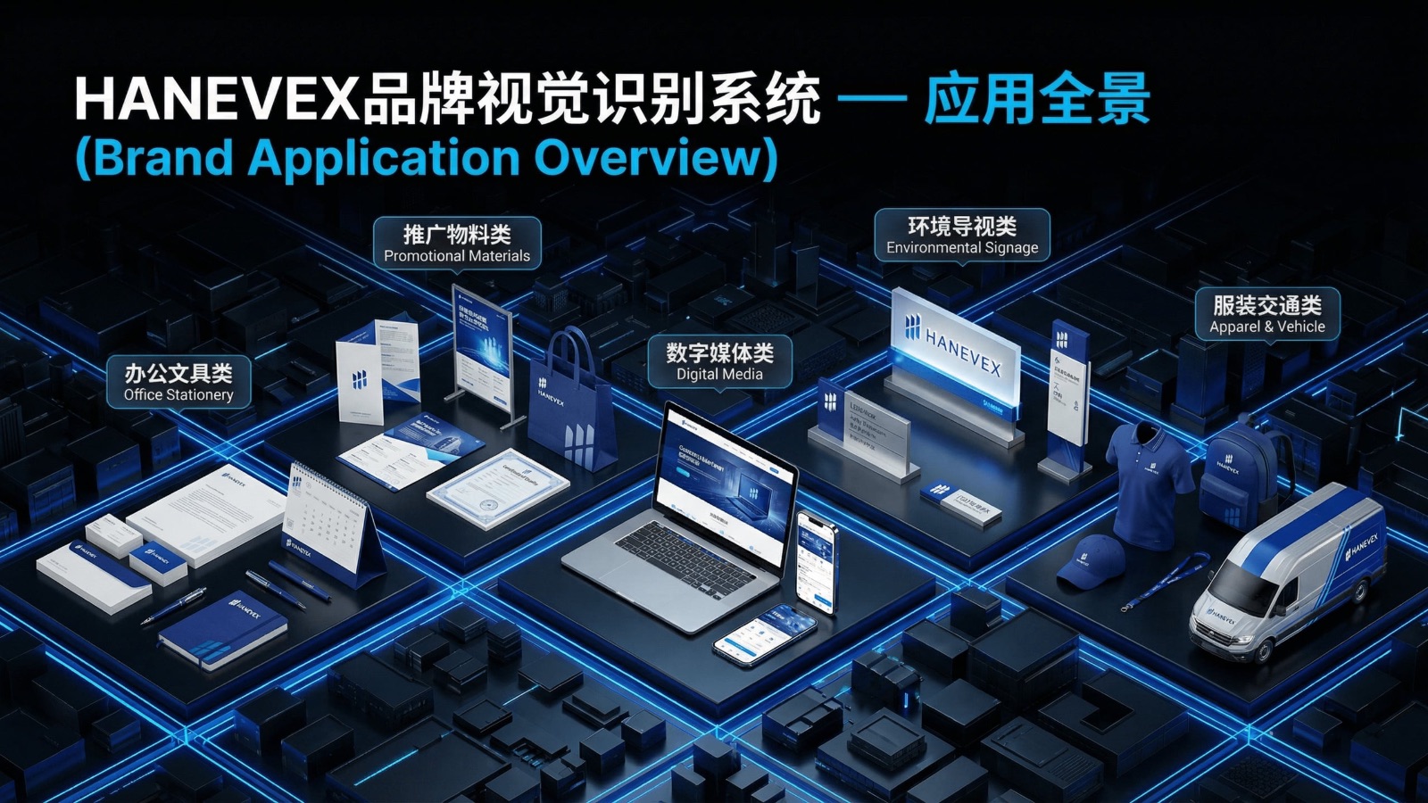HANEVEX品牌视觉识别系统项目展示图12