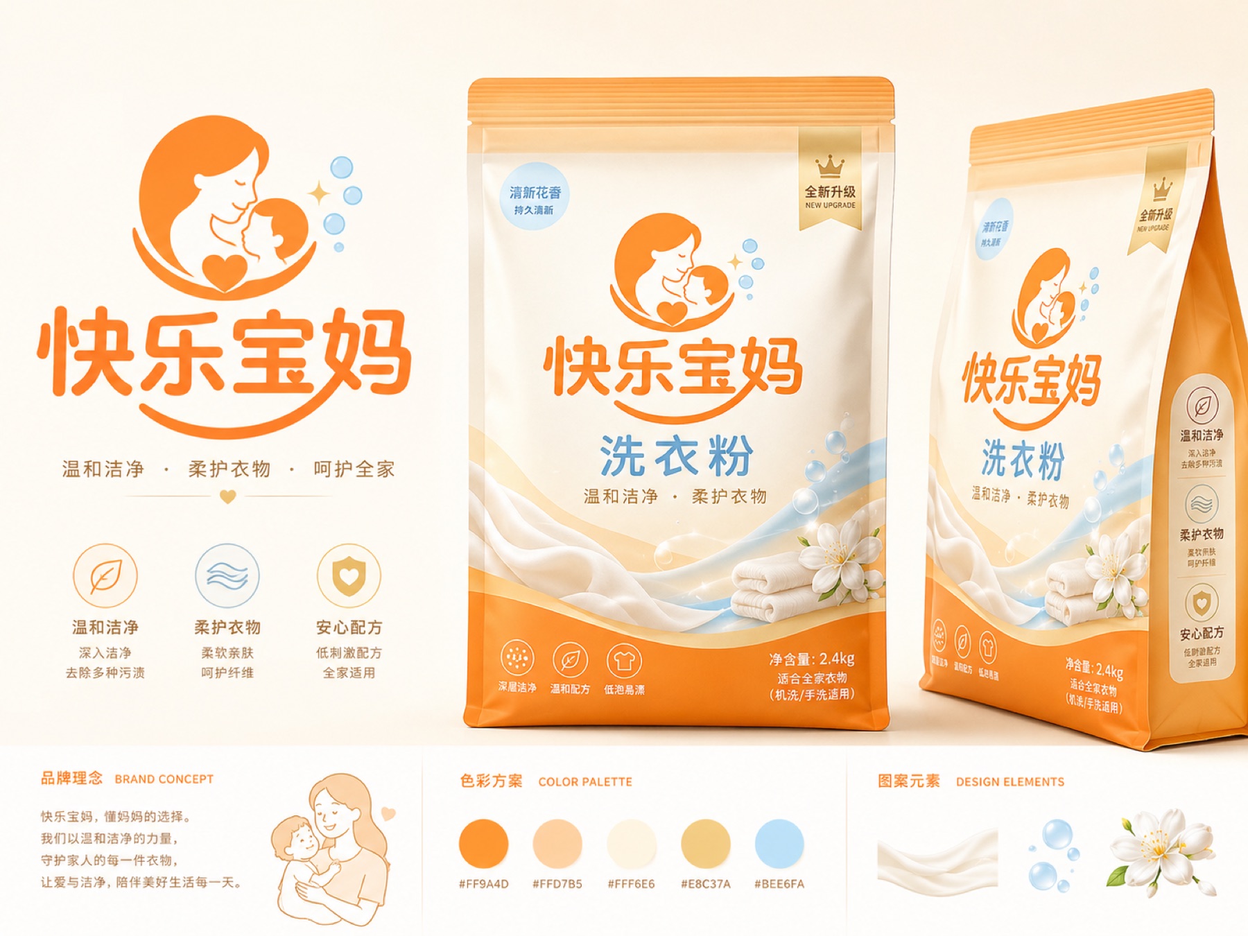 快乐宝妈洗衣粉项目展示图5