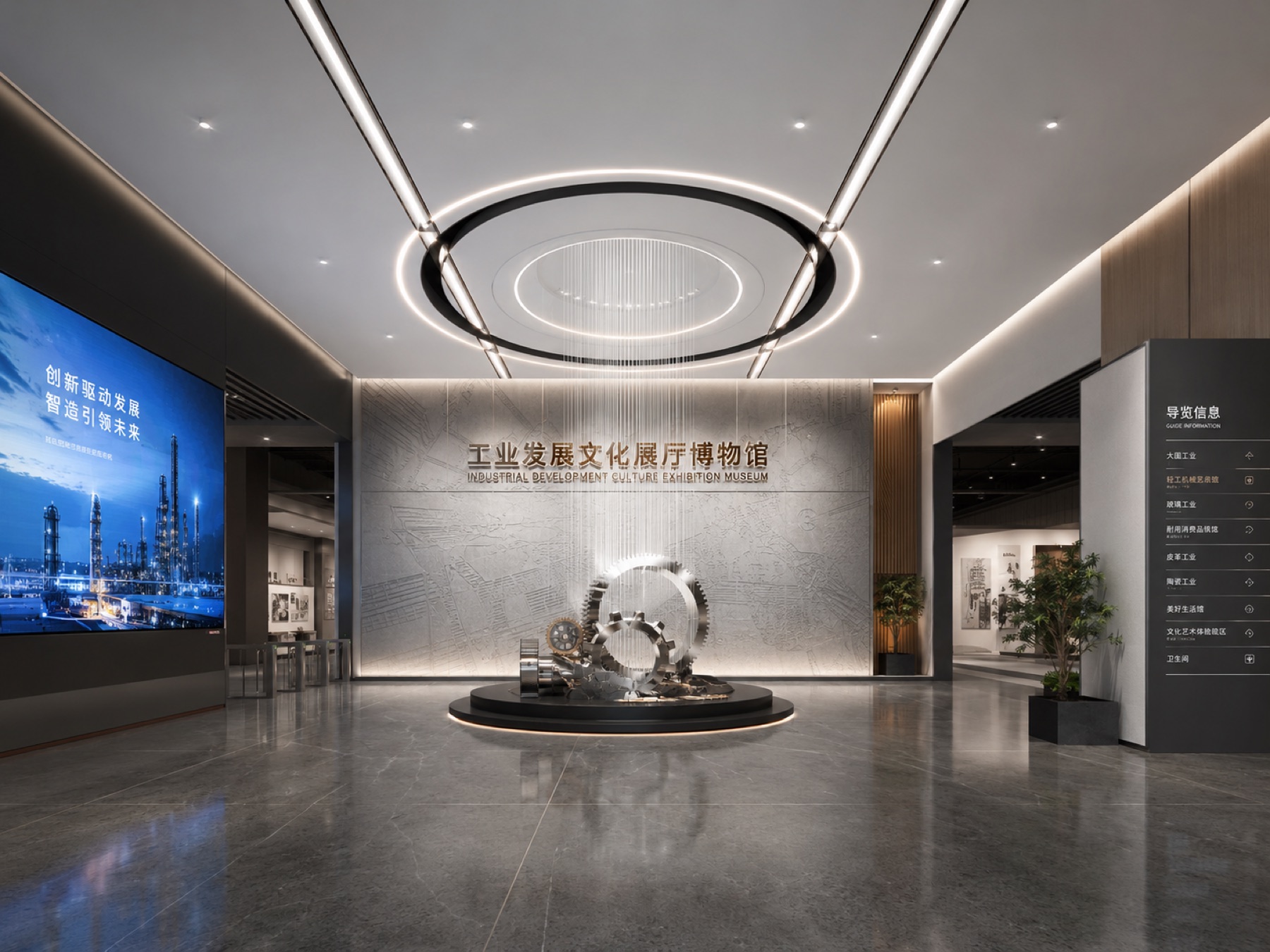 工业发展文化展厅项目展示图6