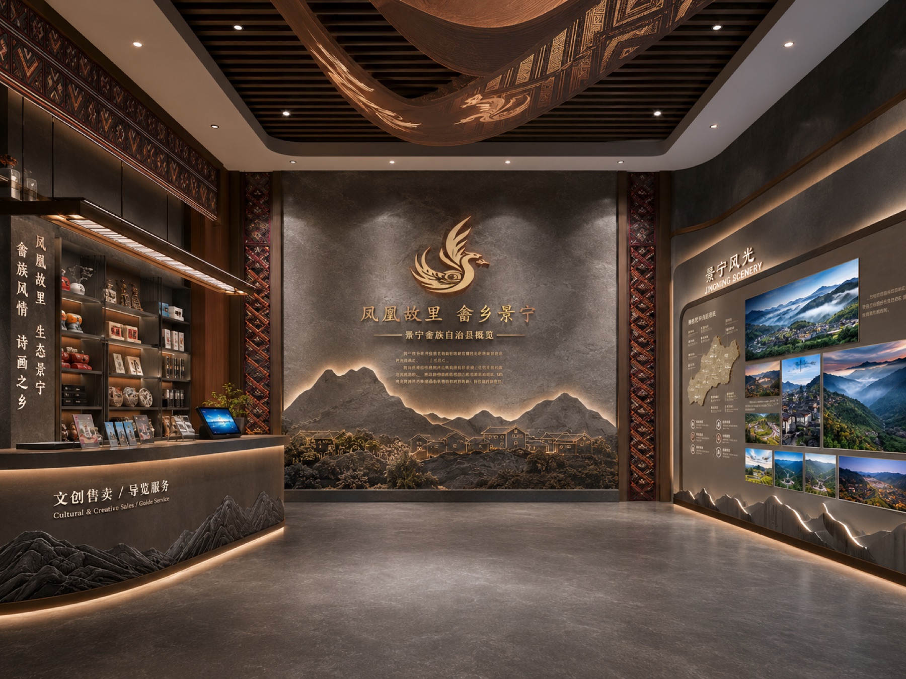 景宁畲族文化展厅项目展示图5