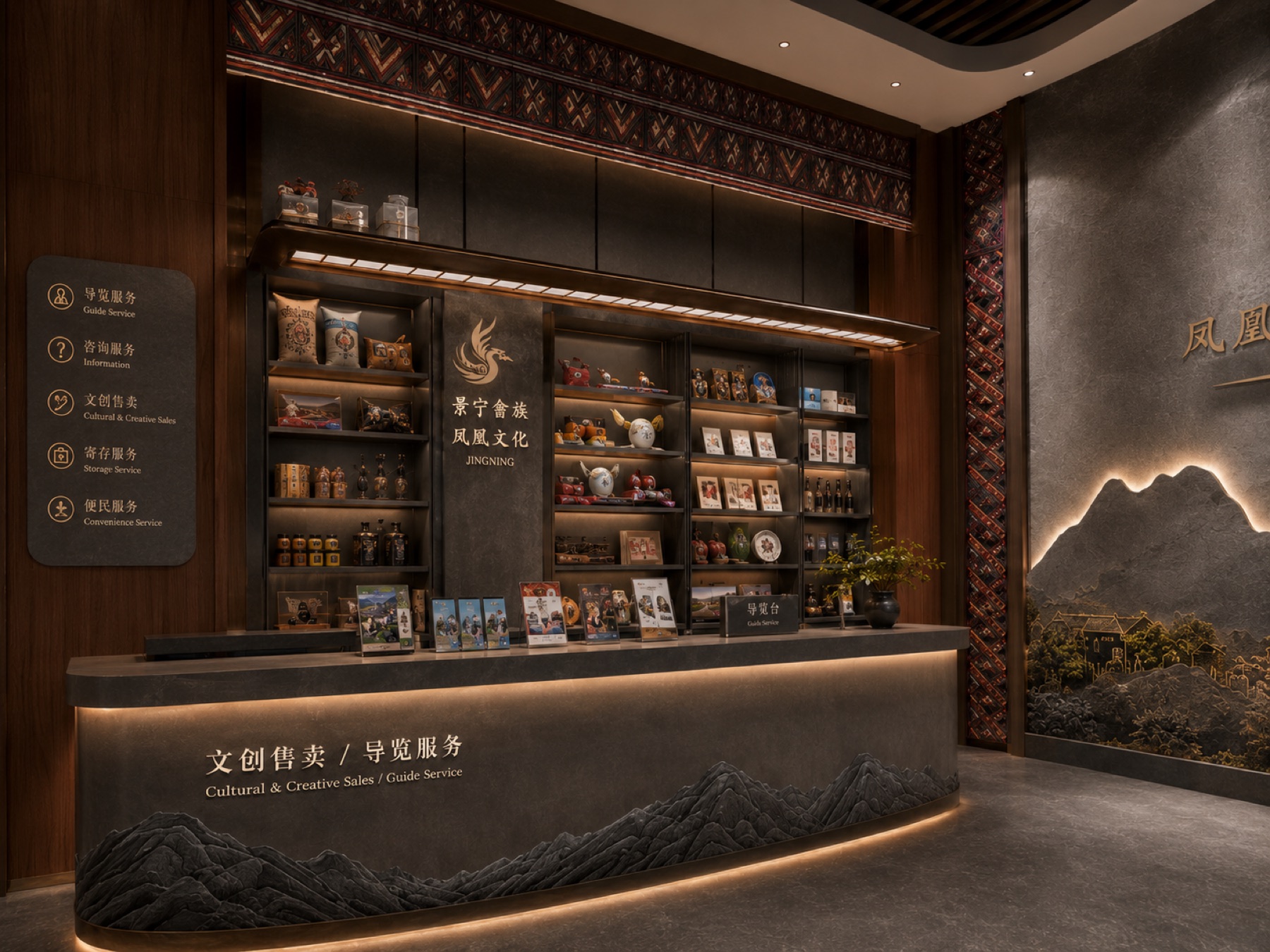 景宁畲族文化展厅项目展示图7