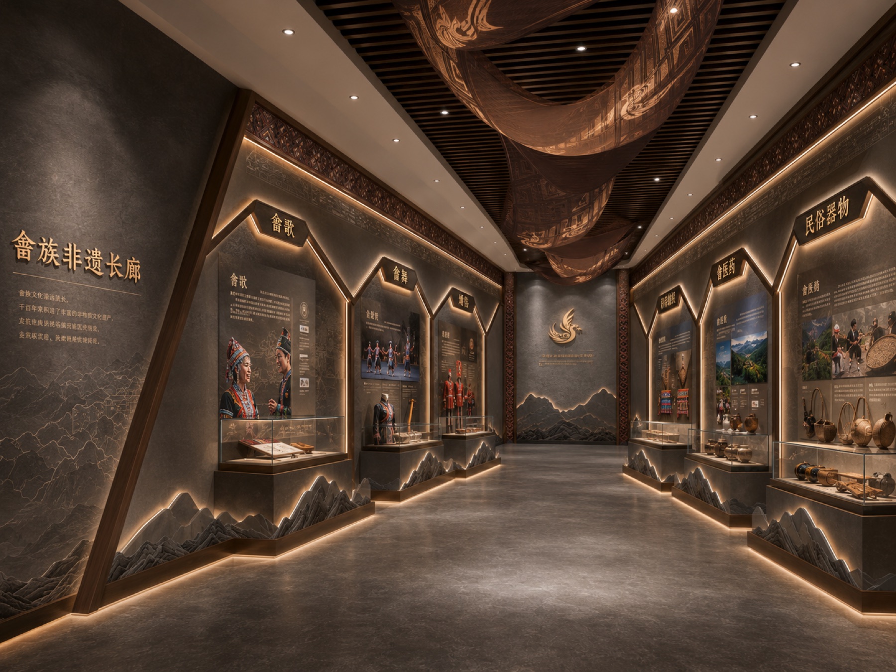 景宁畲族文化展厅项目展示图8