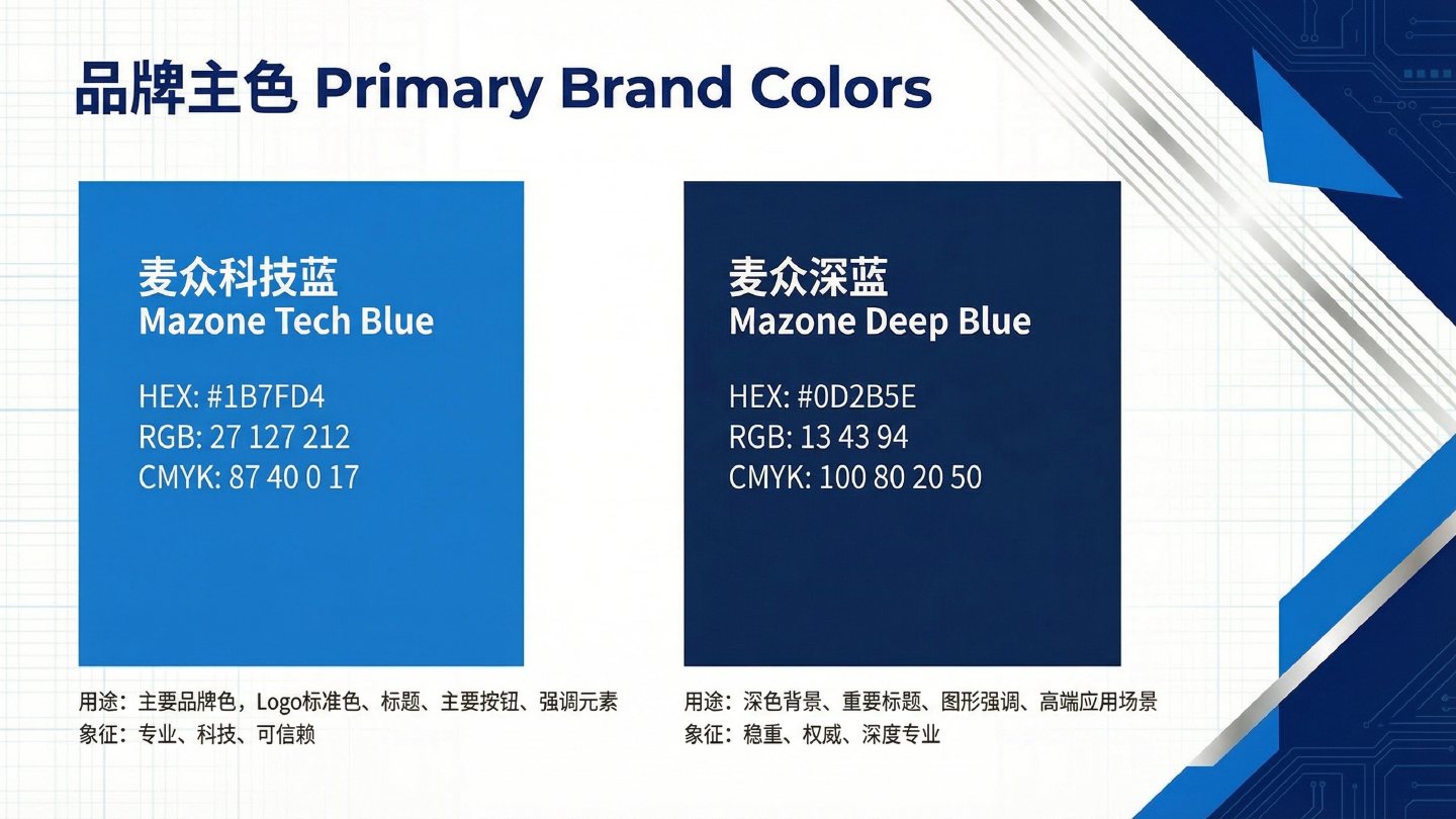 麦众电子品牌视觉识别系统项目展示图6