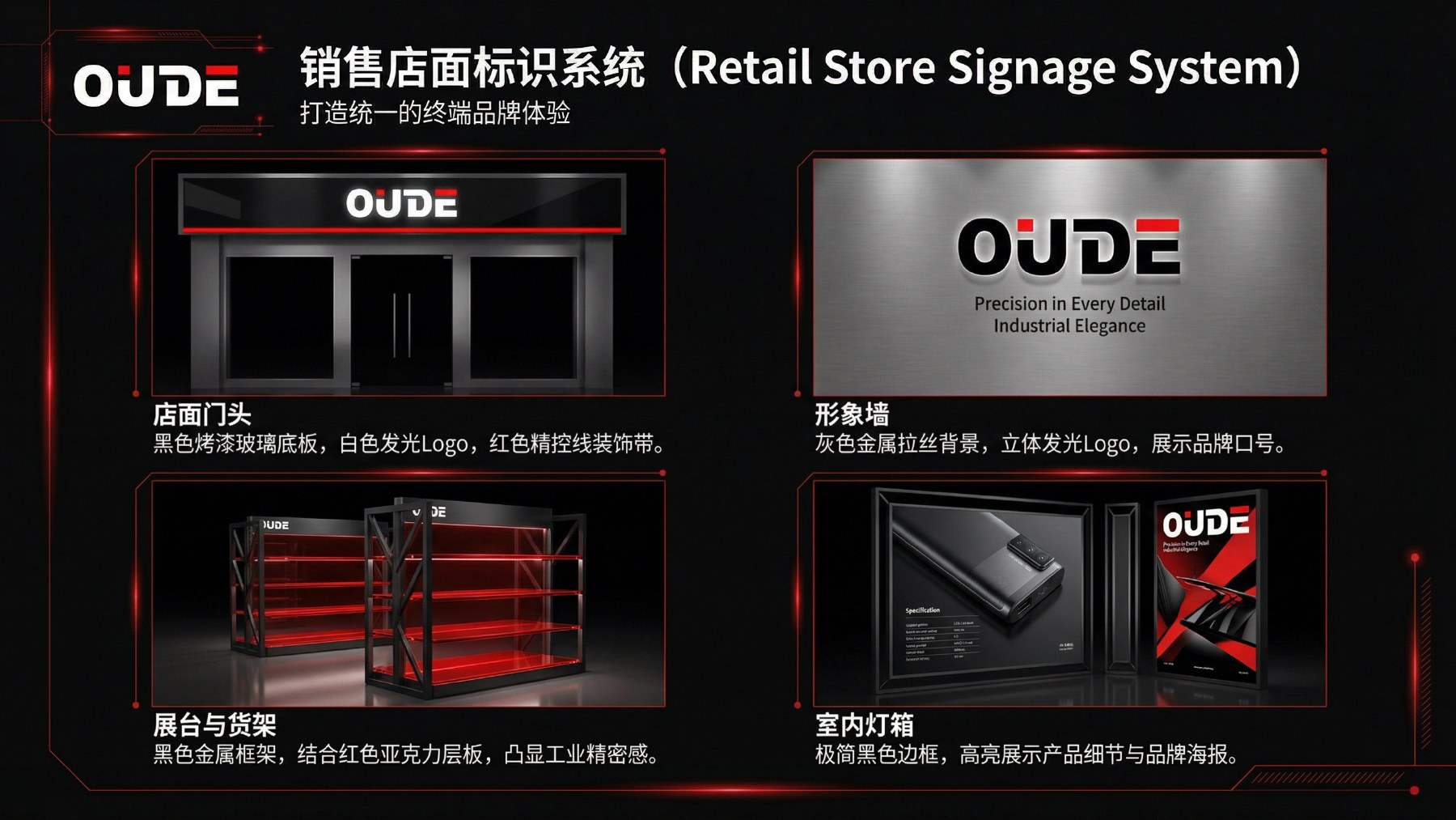 欧德门控品牌视觉识别项目展示图12