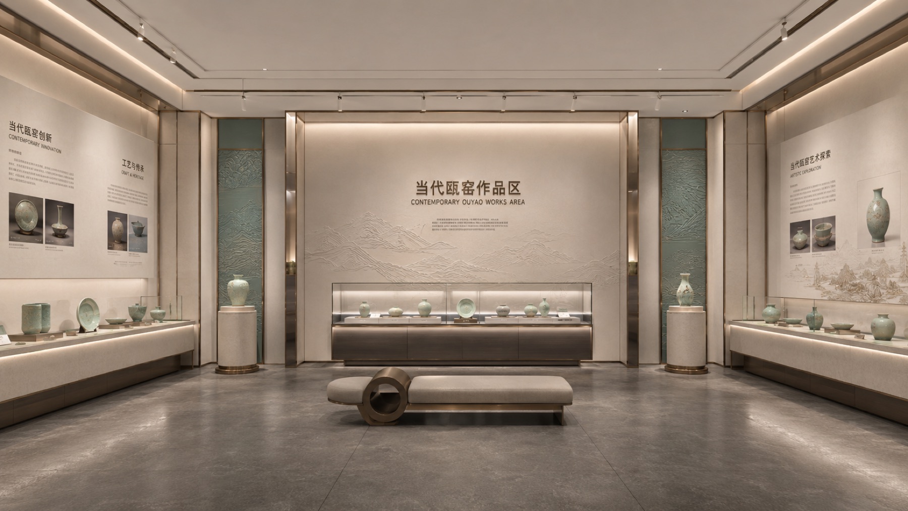 瓯窑文化展厅项目展示图4