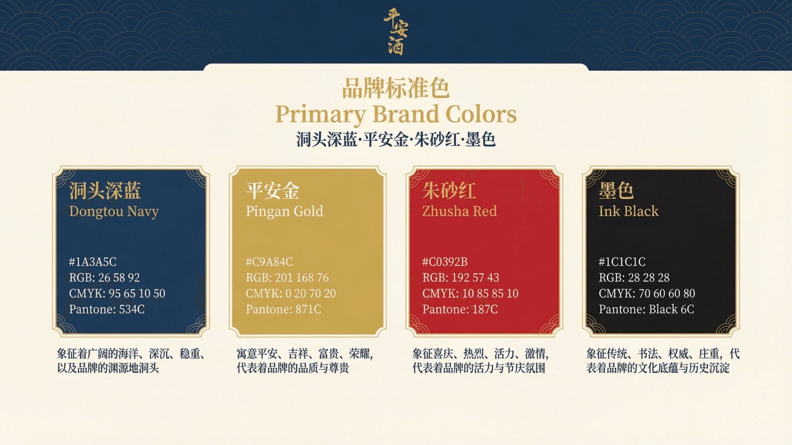 平安酒品牌视觉识别系统项目展示图16