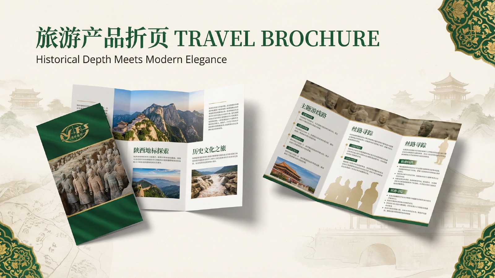 陕西青联国旅品牌视觉识别系统项目展示图9
