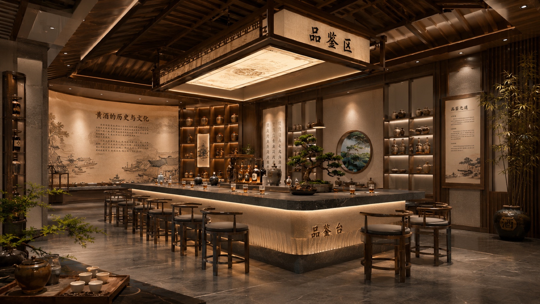 绍兴黄酒文化展厅项目展示图12