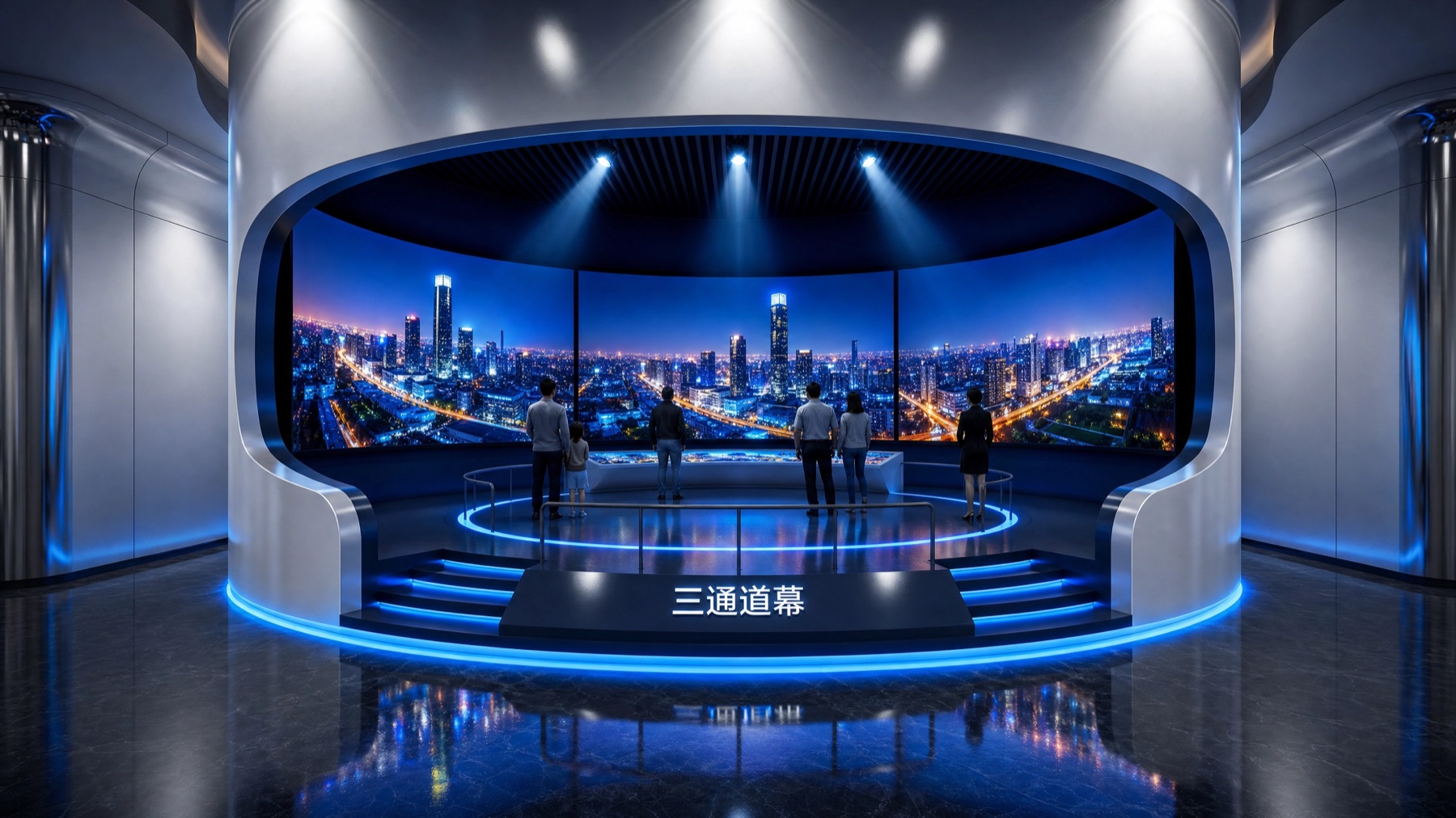 盛泽企业展厅项目展示图9