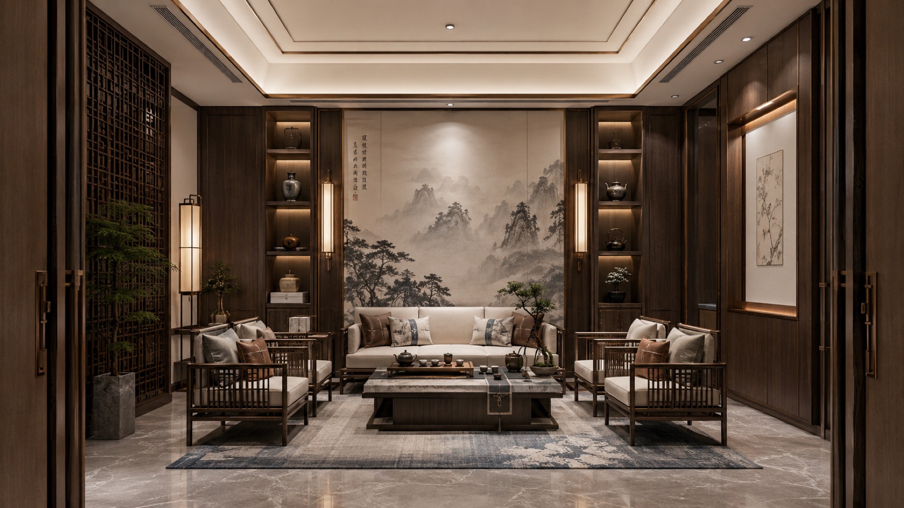 茶文化会所空间项目展示图4
