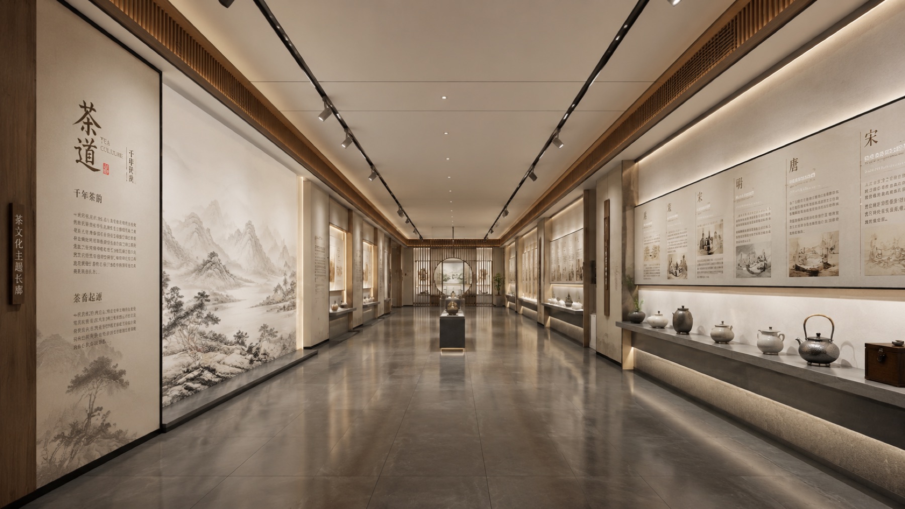 茶文化会所空间项目展示图6