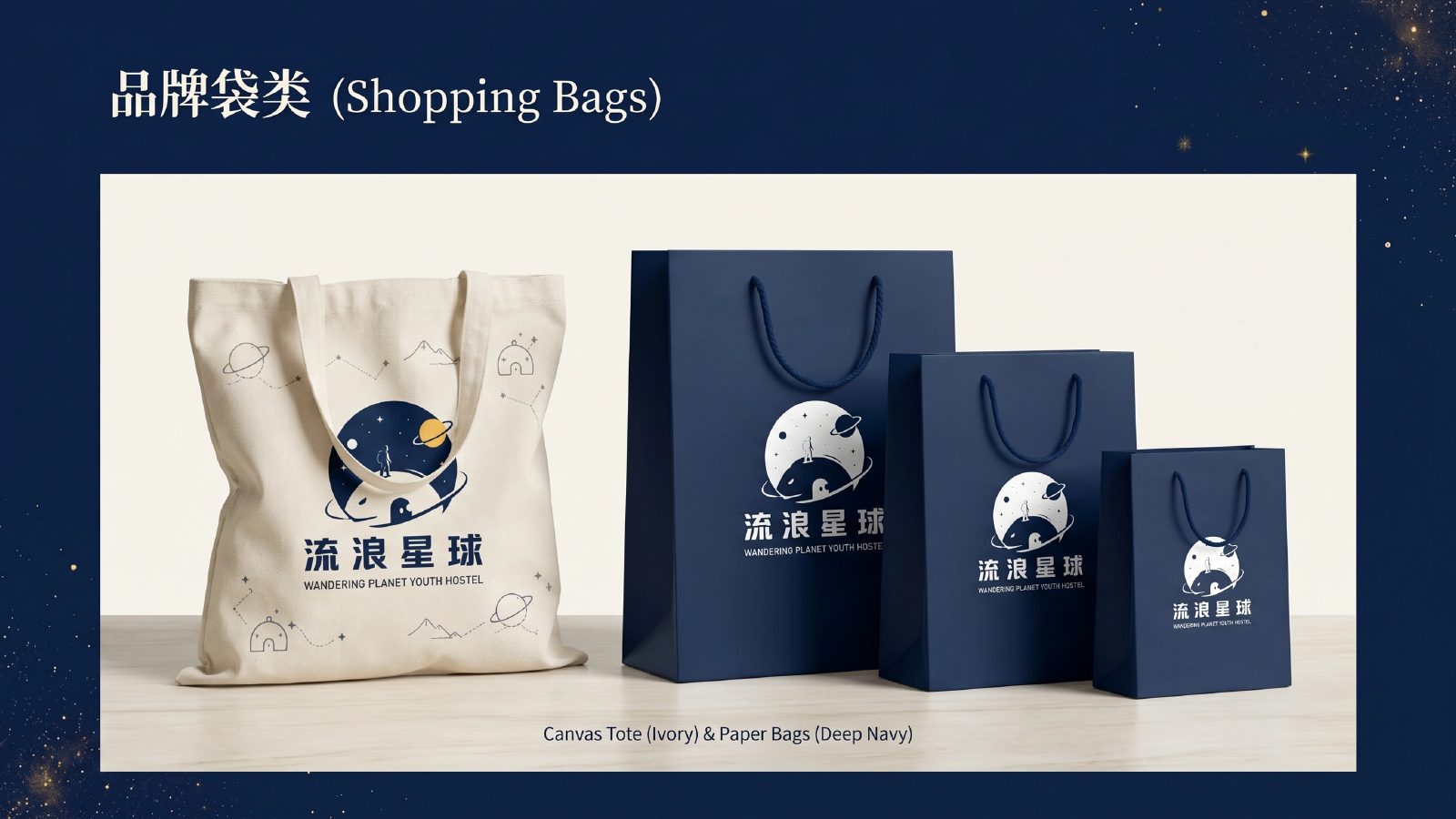 流浪星球青年旅舍品牌视觉识别系统项目展示图12