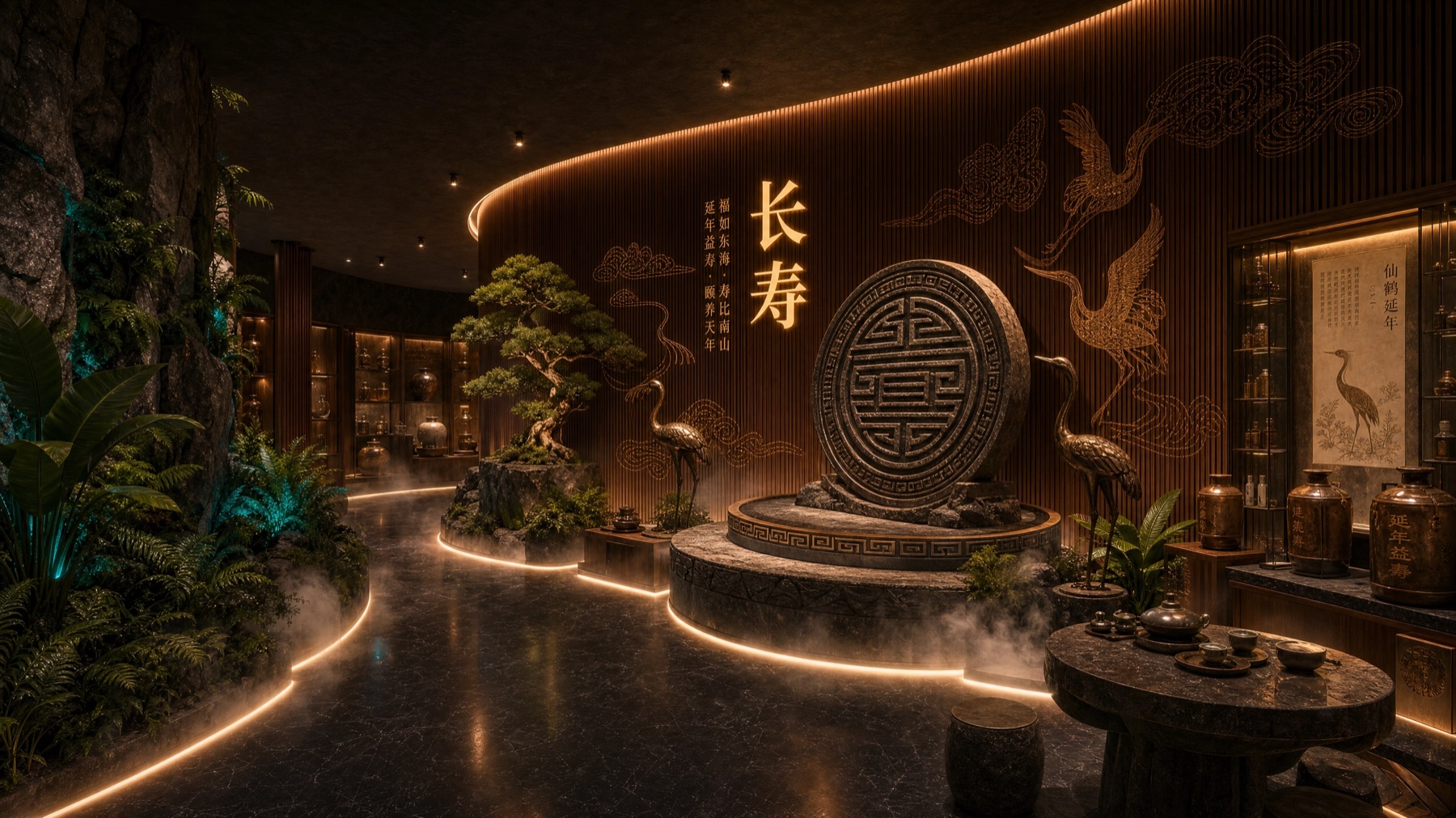 康养长寿展厅项目展示图5