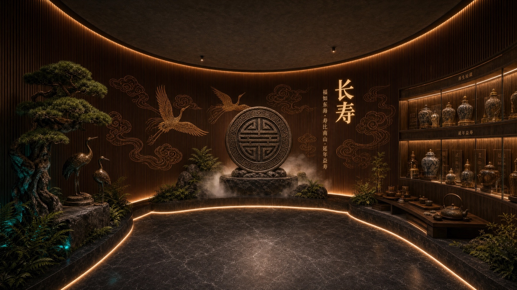康养长寿展厅项目展示图6