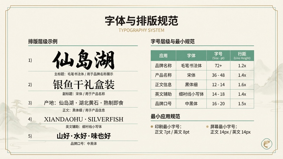 仙岛湖银鱼干品牌包装视觉设计项目展示图5